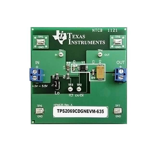 TPS2069CDGNEVM-635 Texas Instruments  Cartes et kits d'évaluation et de démonstration